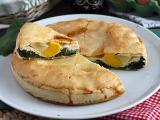 Recipe Spinach, ricotta, and egg pie - italian torta pasqualina