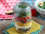 Recipe Salad jar mexican style