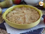 Recipe Apple and pear crumble: the most delicious dessert!
