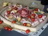 Recipe How to make a charcuterie board? rose folding with salami!
