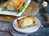 Recipe Easter pie - meat pie with eggs