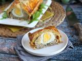 Recipe Easter pie - a delicious meat pie with eggs for a traditional meal!