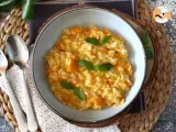 Recipe Colorful and delicate pumpkin risotto