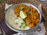Recipe Chickpea curry, the super gourmet vegan recipe