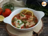 Recipe Saithe with a tomato, lemon and cumin sauce - easy and tasty recipe