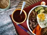 Recipe Korean spicy gochujang sauce for bibimbap