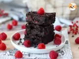 Recipe Chocolate raspberry brownies