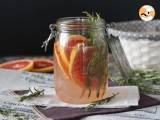 Recipe Grapefruit and rosemary flavored water: the detox drink without added sugar