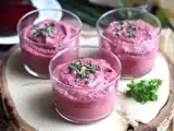 Recipe Beet verrines: an easy and fresh starter