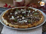 Recipe Shallot and feta tart tatin, the irresistible savory version!