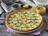 Recipe Super-refreshing summer tart: ricotta, cucumber and smoked salmon