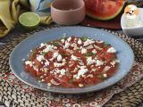 Recipe Watermelon carpaccio: the refreshing summer starter