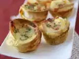 Recipe What to do with tortillas? easy and economical quiches!