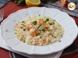 Recipe Shrimp and lemon risotto, an elegant meal and easy to prepare