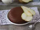 Recipe Pear and chocolate fudge, the super easy dessert with only 2 ingredients!
