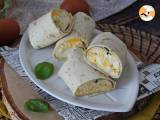 Recipe Soft and super protein-packed egg and feta wrap