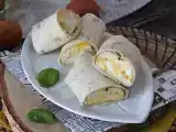 Recipe Soft and super protein-packed egg and feta wrap