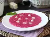 Recipe Beet and gorgonzola risotto: an explosion of color and intense flavors