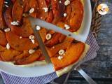 Recipe Pumpkin tatin with goat's cheese and honey