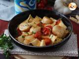 Recipe Pasta with scallops, an elegant seafood dish