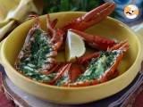 Recipe Baked lobster with parsley and lemon: simplicity and sophistication at the table.