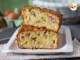 Recipe Ham, olive and sun-dried tomato cake with skyr