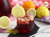 Recipe Sangria mocktail, an easy non-alcoholic cocktail