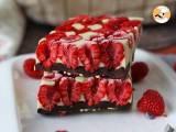 Recipe Franui-style chocolate bar with raspberries, white and dark chocolate!