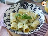 Recipe Pasta with ricotta cream and basil