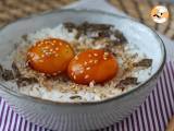 Recipe Cured egg yolks in soy sauce