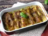 Recipe Creamy pesto cannelloni au gratin: the easy and tasty recipe