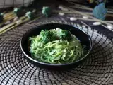 Recipe Creamy pasta with broccoli and almonds: an easy-to-prepare, flavor-packed dish
