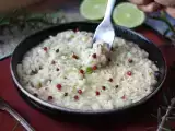 Recipe Lime and pink peppercorns risotto: elegant and vegetarian recipe for special dinners