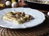 Recipe Cannelloni mushrooms and sausage