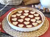 Recipe Shortbread tart with strawberry jam, perfect for valentine's day
