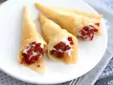 Recipe Brick cones with grisons meat