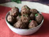 Recipe Very soft air fryer meatballs: quick and easy recipe with beef