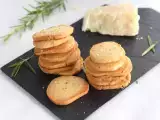 Recipe Aperitif cookies with parmesan and rosemary