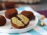 Recipe Korean dubai chewy cookies, the viral recipe for mochis with pistachio and kadaïf filling