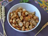 Recipe Crunchy herb croutons in the air fryer (quick and easy)