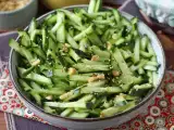 Recipe Spicy cucumber salad with peanuts