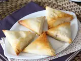 Recipe Mackerel and cream cheese samosas