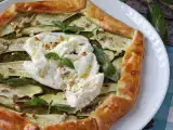 Recipe Pesto and zucchini tart: an easy recipe that smells like summer!