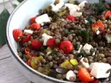 Recipe Lentil, tomato, and feta salad