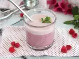 Recipe Vegan raspberry mint milkshake