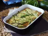 Recipe Baked zucchini frittata omelet with a secret ingredient