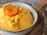 Recipe Roasted apricot ice cream made with the ninja creami