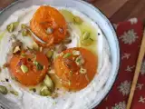 Recipe Whipped feta and roasted apricots