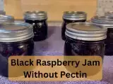 Recipe Black raspberry jam without pectin (natural & easy method)