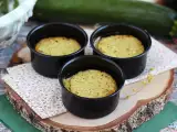 Recipe Zucchini and pesto flans - gluten-free